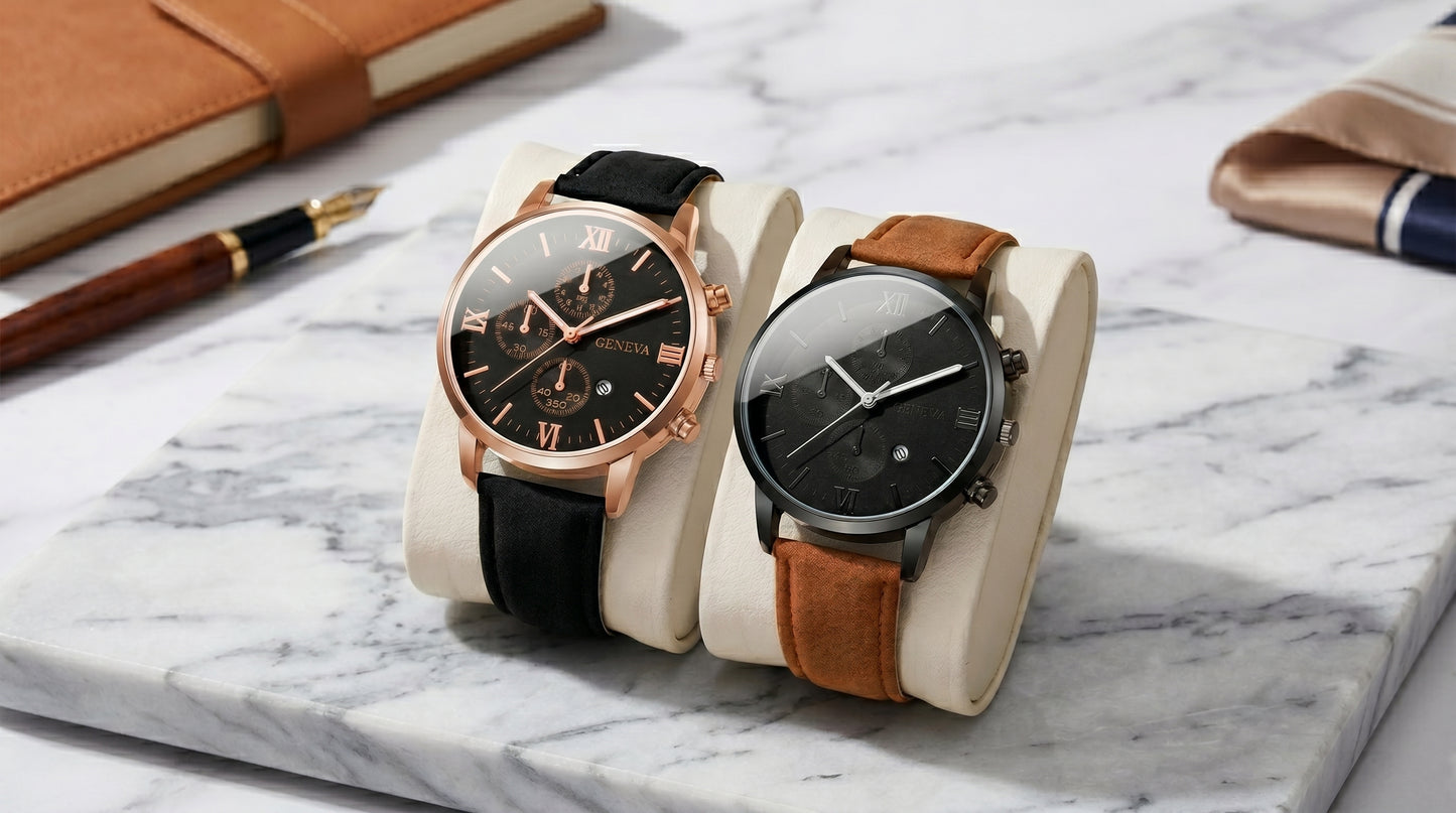 Montre Quartz – Yolako élégante 3 couleurs