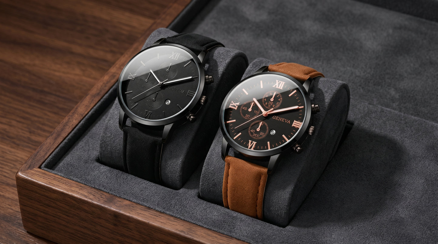 Montre Quartz – Yolako élégante 3 couleurs