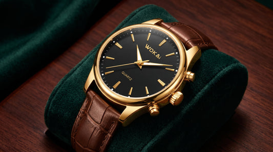 Montres Homme Quartz Cadran Baton 2 couleurs